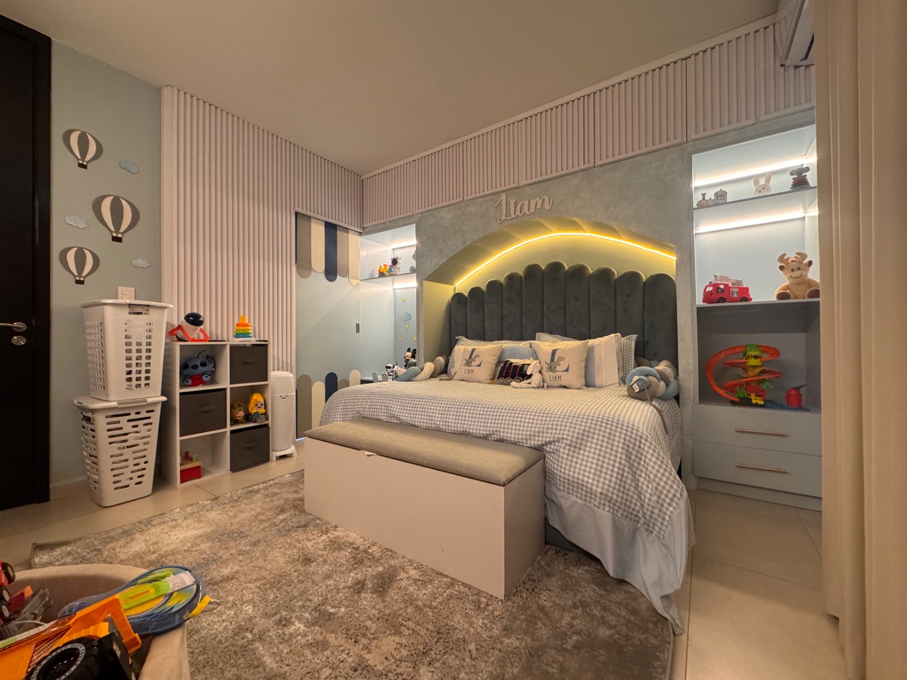 Habitación infantil “Un pedacito de cielo”, interiorismo en Culiacán por Faro 33 Studio